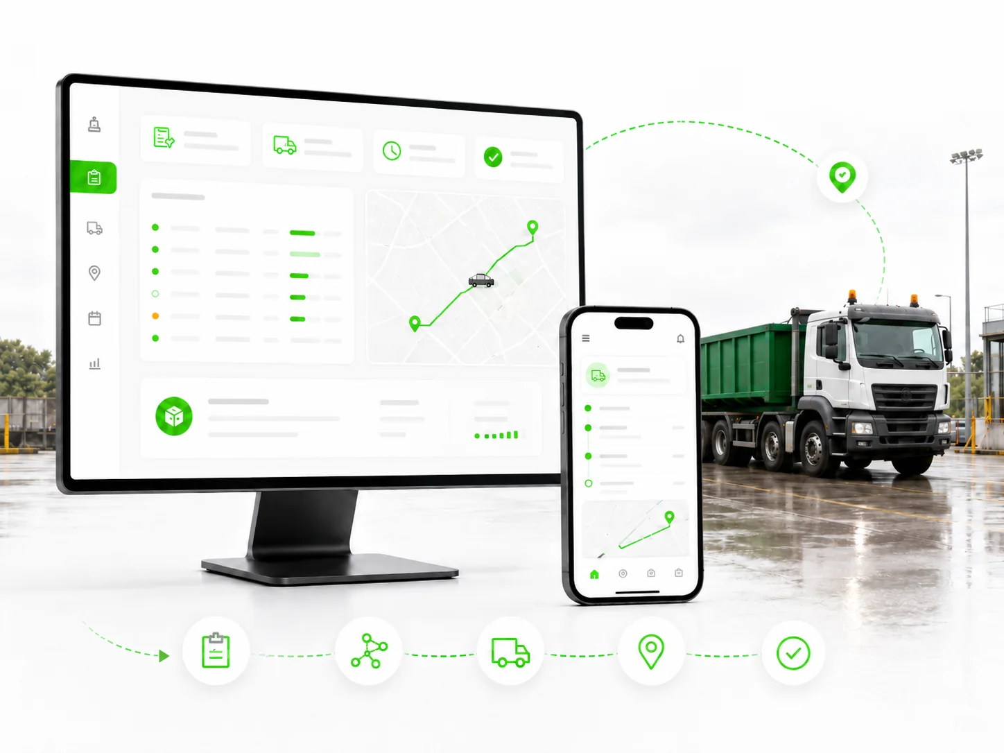 AWiKon Auftrag und Disposition für Containerdienst und Entsorgung